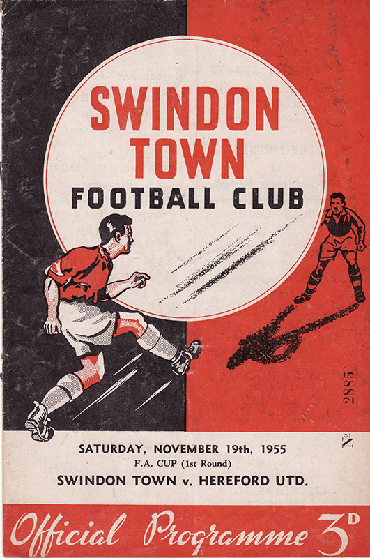 <b>Saturday, November 19, 1955</b><br />vs. Hereford United (Home)